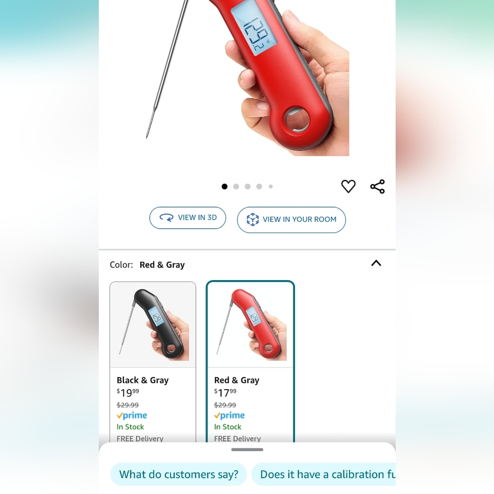 ThermoMaven F1 Turbo meat thermometer